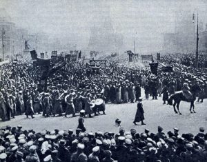 1 мая 1917 г. в Москве. На Красной площади