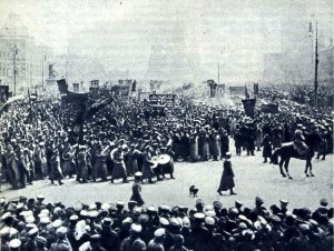 1 мая 1917 г. в Москве. На Красной площади