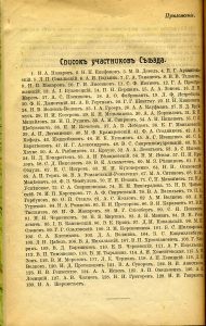 Труды II Всероссийского съезда Лиги аграрных реформ. Список участников Съезда